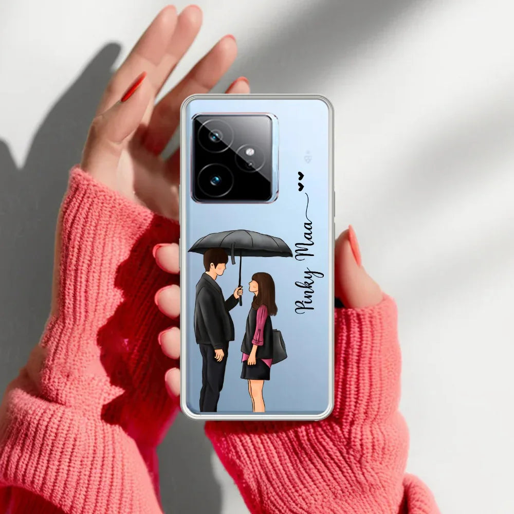 Caring Couple Customize Transparent Silicon Case For Realme/Narzo - ShopOnCliQ