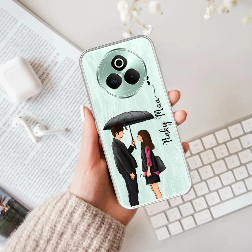 Caring Couple Customize Transparent Silicon Case For Realme/Narzo - ShopOnCliQ