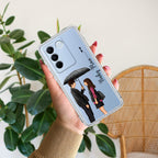 Caring Couple Customize Anti Yellow Case For Vivo V27 Pro 5G