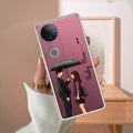 Caring Couple Customize Anti Yellow Case For Vivo V50e 5G
