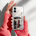 Caring Couple Customize Transparent Silicon Case For Vivo T4 Lite 5G