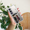 Caring Couple Customize Transparent Silicon Case For Vivo Y300 5G