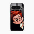 Cartoon Boy Glossy Metal Case Cover For Google Pixel 10 Pro XL