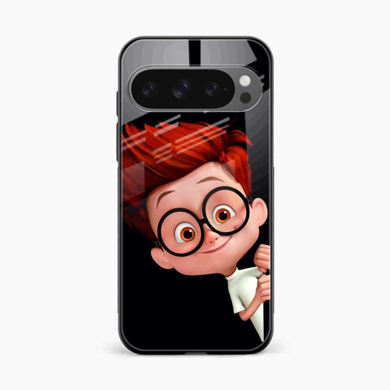 Cartoon Boy Glossy Metal Case Cover For Google Pixel 10 Pro