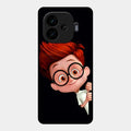 Cartoon Boy Glossy Metal Case Cover For Iqoo Neo 10R 5G