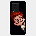 Cartoon Boy Glossy Metal Case Cover For Iqoo Neo 7 Pro 5G
