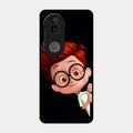 Cartoon Boy Glossy Metal Case Cover For Iqoo Z10R