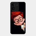 Cartoon Boy Glossy Metal Case Cover For Iqoo Z9 5G