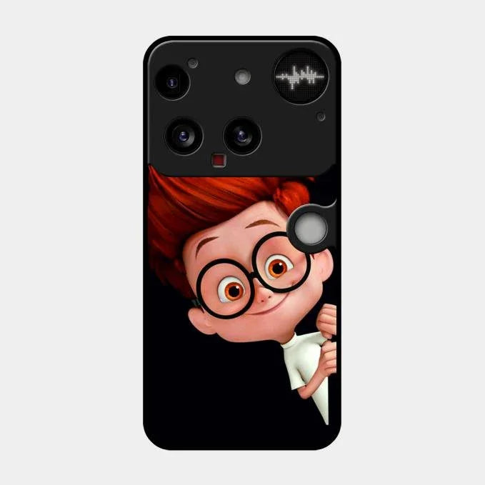 Cartoon Boy Glossy Metal Case Cover For Nothing Phone 3 5G