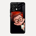 Cartoon Boy Glossy Metal Case Cover For Oppo F31 5G