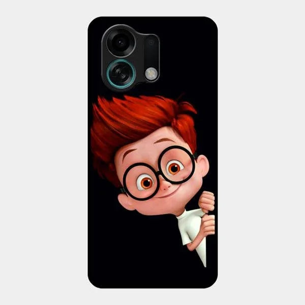 Cartoon Boy Glossy Metal Case Cover For Oppo K13 Turbo 5G