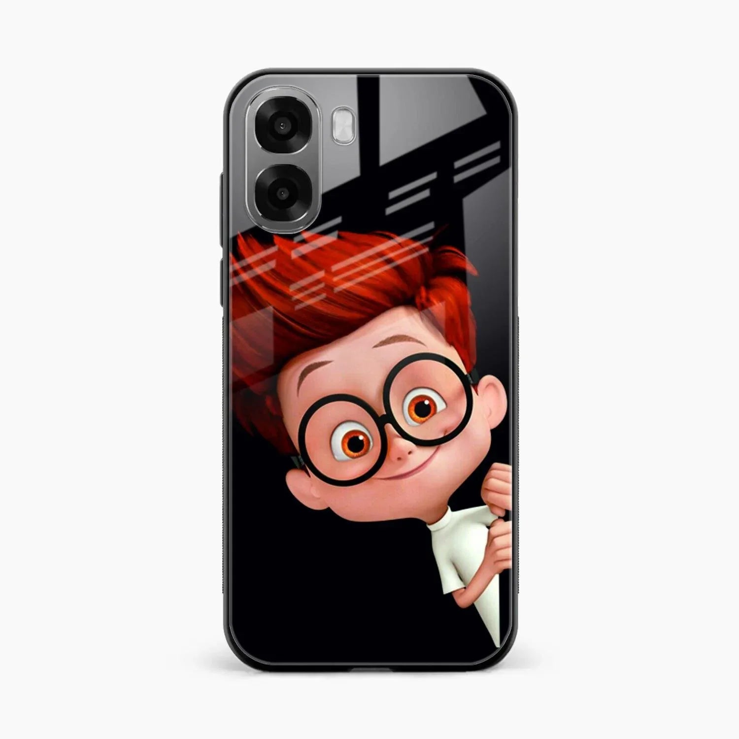 Cartoon Boy Glossy Metal Case Cover For Oppo K14x 5G