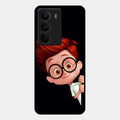 Cartoon Boy Glossy Metal Case Cover For Realme C75 5G