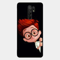 Cartoon Boy Glossy Metal Case Cover For Redmi 9 Prime