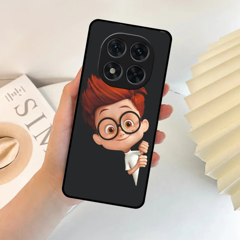Cartoon Boy Glossy Metal Case Cover For Redmi - ShopOnCliQ