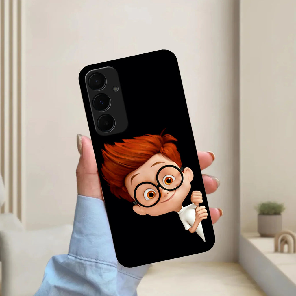 Cartoon Boy Glossy Metal Case Cover For Samsung - ShopOnCliQ