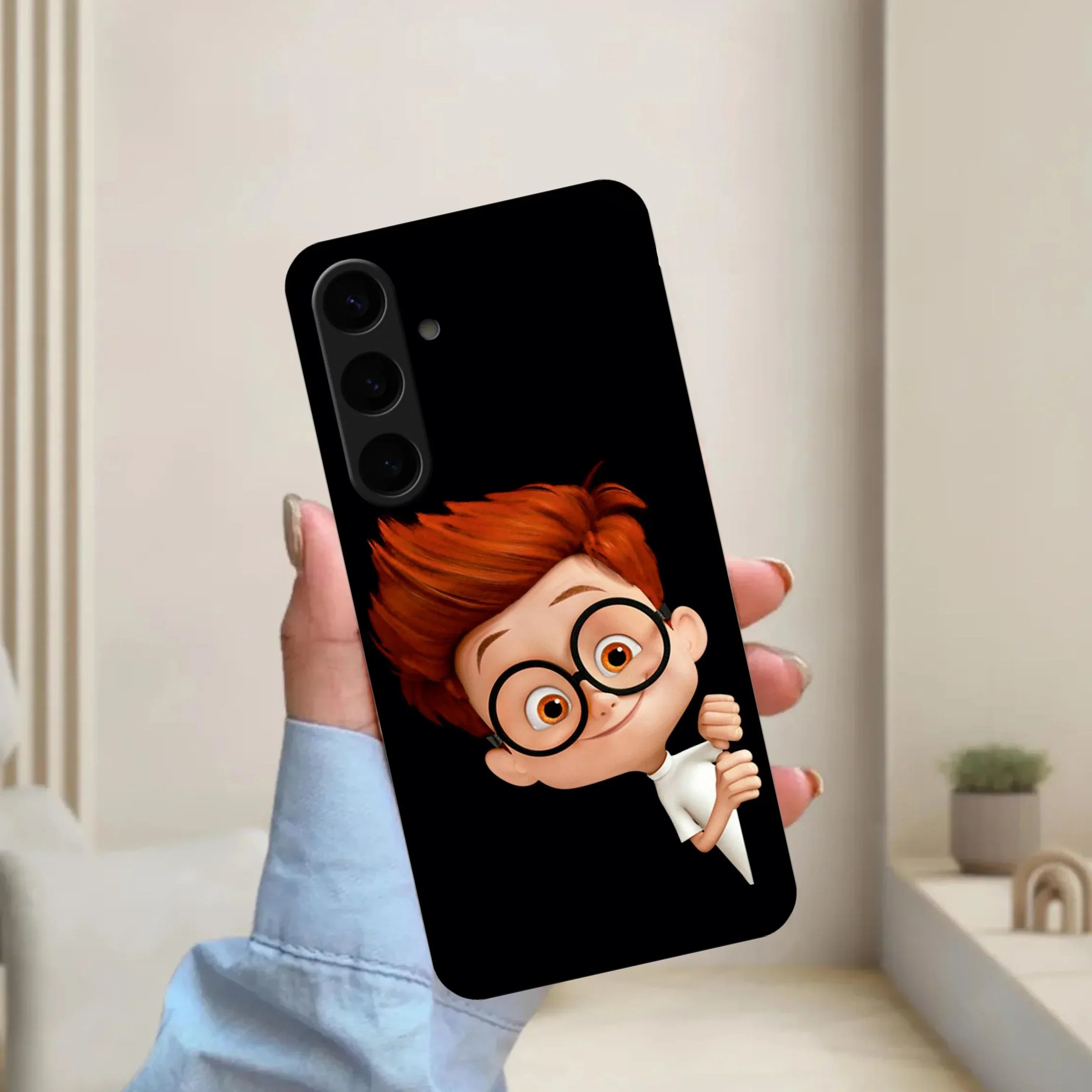 Cartoon Boy Glossy Metal Case Cover For Samsung - ShopOnCliQ