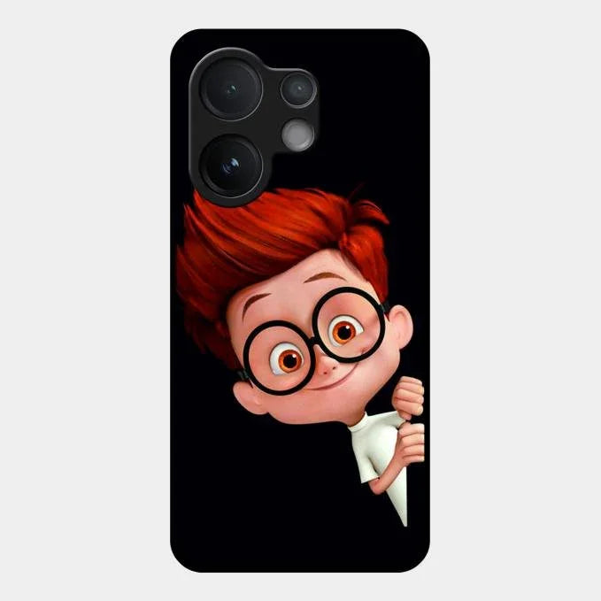 Cartoon Boy Glossy Metal Case Cover For Vivo V60 5G