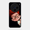 Cartoon Boy Glossy Metal Case Cover For Vivo X200 5G
