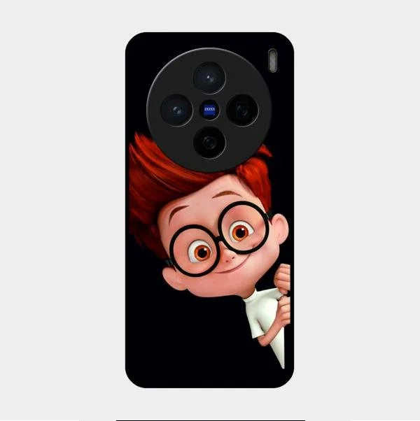 Cartoon Boy Glossy Metal Case Cover For Vivo X200 5G