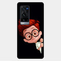 Cartoon Boy Glossy Metal Case Cover For Vivo X60 Pro Plus 5G