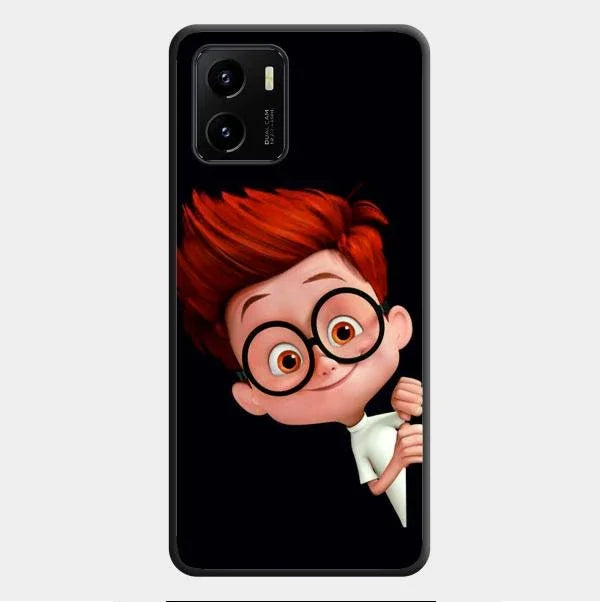 Cartoon Boy Glossy Metal Case Cover For Vivo Y01