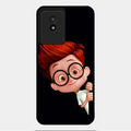 Cartoon Boy Glossy Metal Case Cover For Vivo Y02T