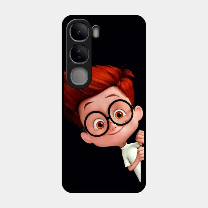 Cartoon Boy Glossy Metal Case Cover For Vivo Y300 5G