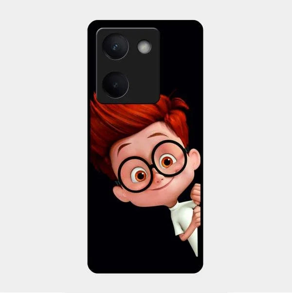 Cartoon Boy Glossy Metal Case Cover For Vivo Y300 Plus 5G