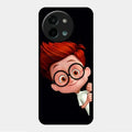 Cartoon Boy Glossy Metal Case Cover For Vivo Y58 5G