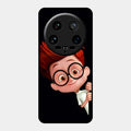 Cartoon Boy Glossy Metal Case Cover For Xiaomi 14 Ultra