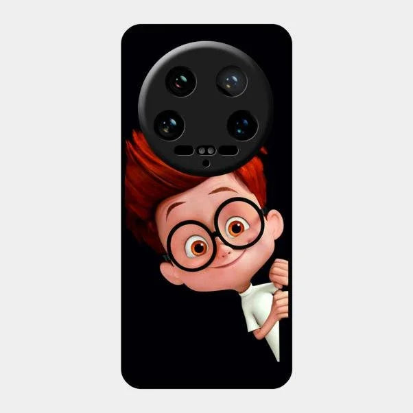 Cartoon Boy Glossy Metal Case Cover For Xiaomi 14 Ultra