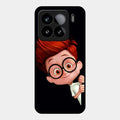 Cartoon Boy Glossy Metal Case Cover For Xiaomi 15 5G