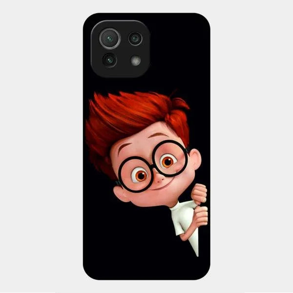 Cartoon Boy Glossy Metal Case Cover For Xiaomi Mi 11 Lite