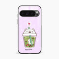Cartoon Matcha Tea We Bare Bears Glossy Metal Case Cover For Google Pixel 10 Pro XL