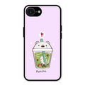 Cartoon Matcha Tea We Bare Bears Glossy Metal Case Cover For iPhone 16e