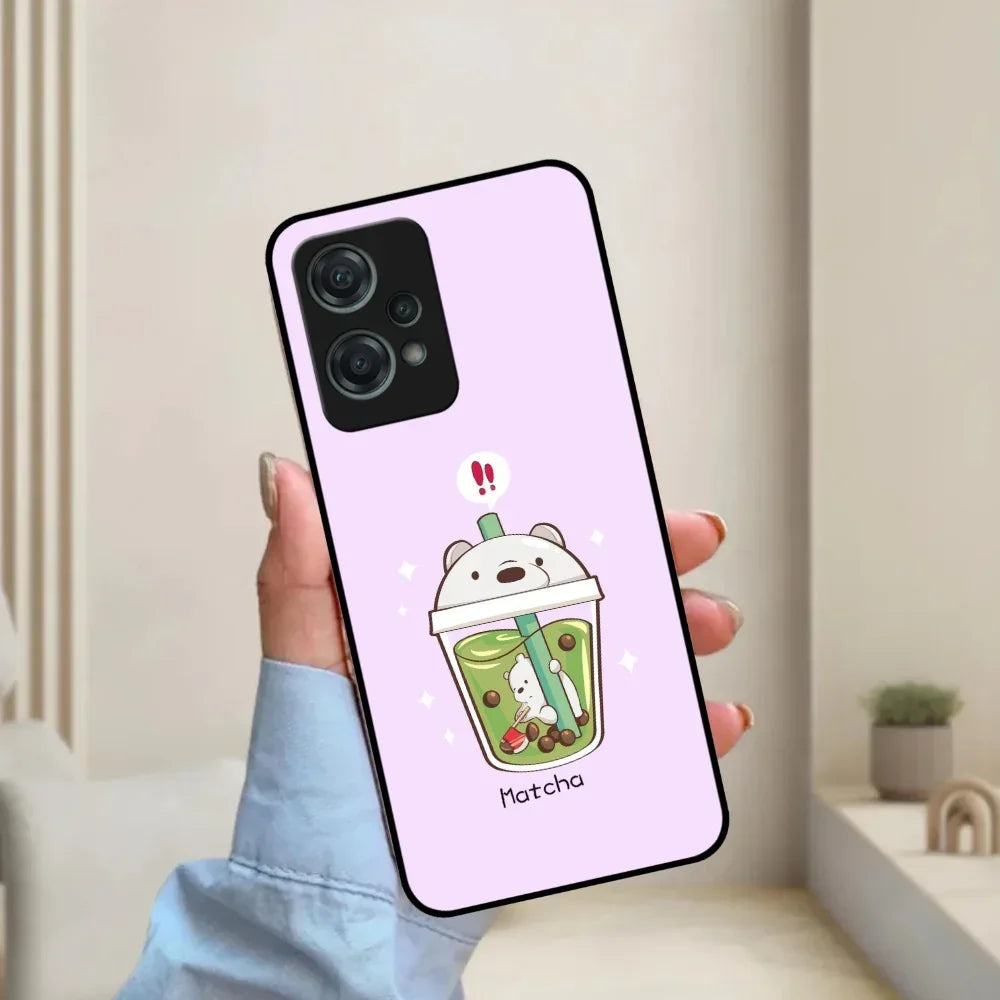 Cartoon Matcha Tea We Bare Bears Glossy Metal Case Cover For OnePlus - ShopOnCliQ