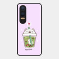 Cartoon Matcha Tea We Bare Bears Glossy Metal Case Cover For Oneplus Nord Ce 4 Lite 5G