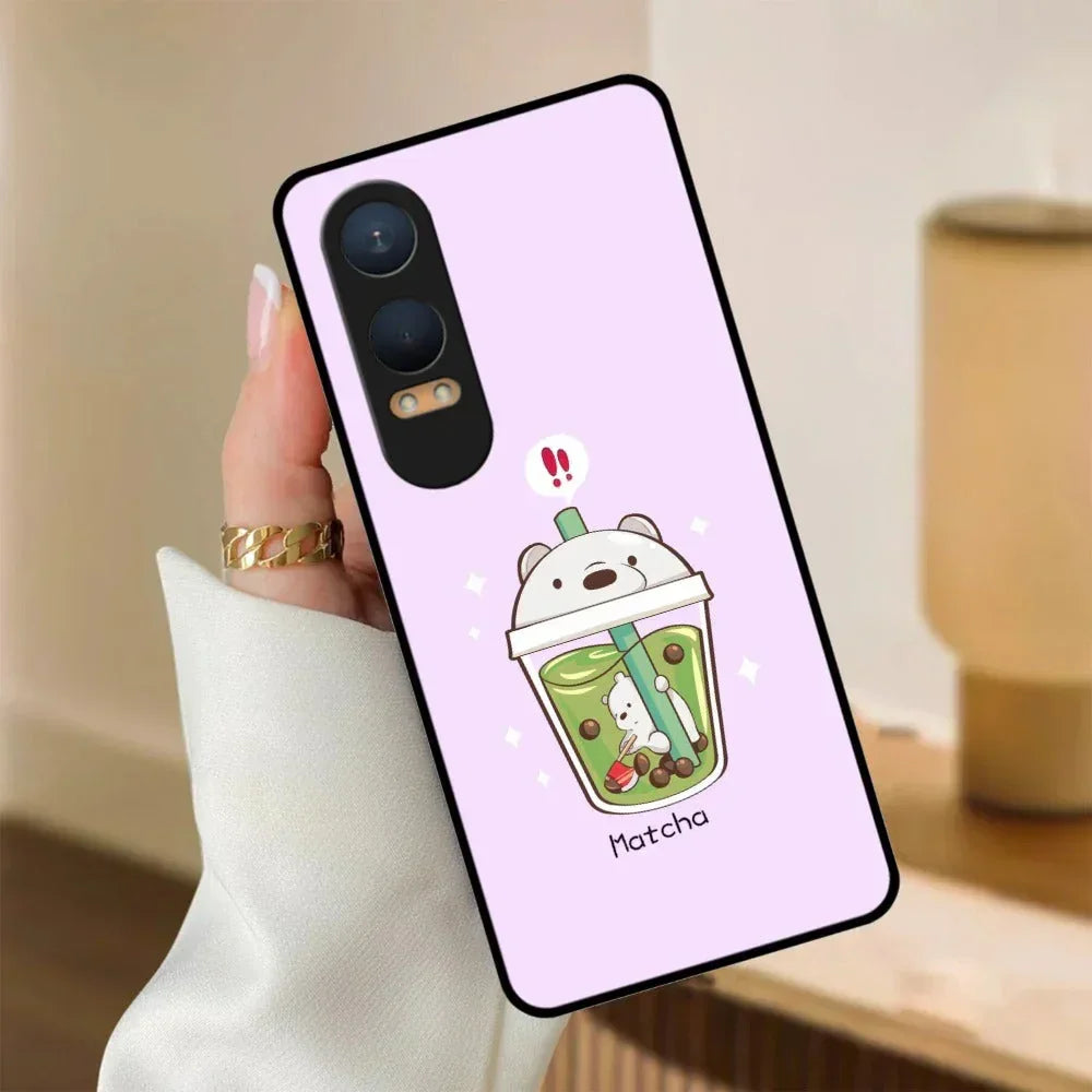 Cartoon Matcha Tea We Bare Bears Glossy Metal Case Cover For OnePlus - ShopOnCliQ