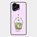 Cartoon Matcha Tea We Bare Bears Glossy Metal Case Cover For Oppo K13 Turbo 5G