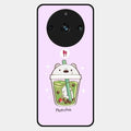 Cartoon Matcha Tea We Bare Bears Glossy Metal Case Cover For Realme 11 Pro 5G