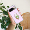 Cartoon Matcha Tea We Bare Bears Silicon Case For Google