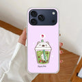 Cartoon Matcha Tea We Bare Bears Anti Yellow Case For iPhone 17 Pro Max