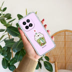 Cartoon Matcha Tea We Bare Bears Silicon Case For iQOO 15 5G