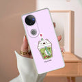 Cartoon Matcha Tea We Bare Bears Silicon Case For iQOO Z10R 5G