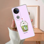 Cartoon Matcha Tea We Bare Bears Silicon Case For iQOO Z10R 5G