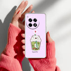 Cartoon Matcha Tea We Bare Bears Anti Yellow Case For OnePlus 12R 5G