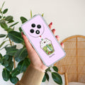 Cartoon Matcha Tea We Bare Bears Anti Yellow Case For Oppo F27 Pro Plus 5G