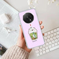 Cartoon Matcha Tea We Bare Bears Anti Yellow Case For Oppo F29 Pro 5G