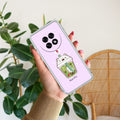 Cartoon Matcha Tea We Bare Bears Anti Yellow Case For Oppo F31 Pro Plus 5G